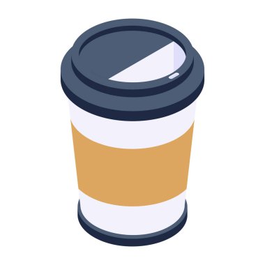 Kahve fincanı beyaz arka planda izole