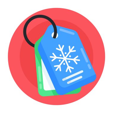 Noel vektör simgesi modern basit illüstrasyon