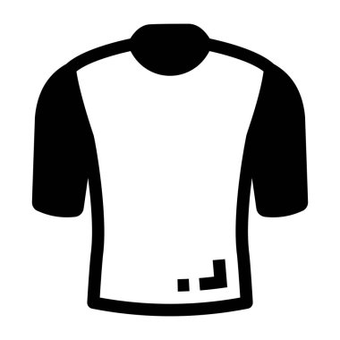 Gömlek. Web simgesi basit illüstrasyon