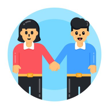 İş adamları el sıkışıyor ve el sıkışma vektör çizimi grafik tasarımı