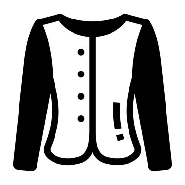 Gömlek. Web simgesi basit illüstrasyon