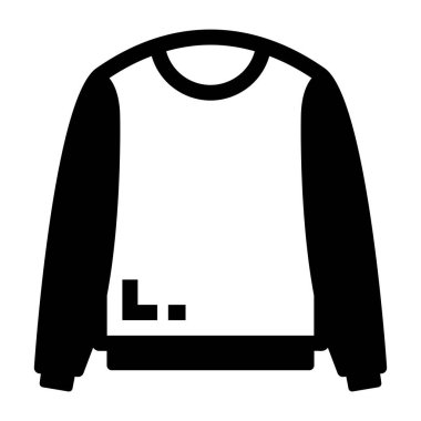 Kıyafetler. Web simgesi basit illüstrasyon