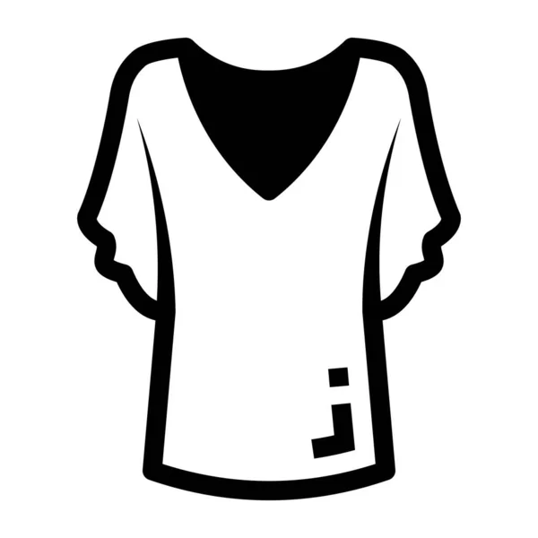 Chemise Icône Web Illustration Simple — Image vectorielle