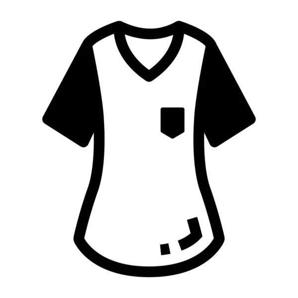 Ropa Icono Web Ilustración Simple — Vector de stock