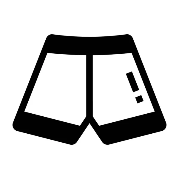 Pantalones Icono Web Ilustración Simple — Archivo Imágenes Vectoriales