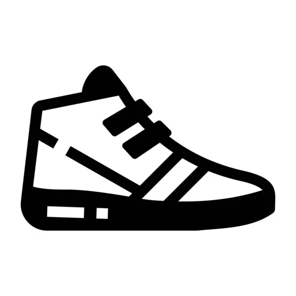 Turnschuhe Web Symbol Einfache Illustration — Stockvektor