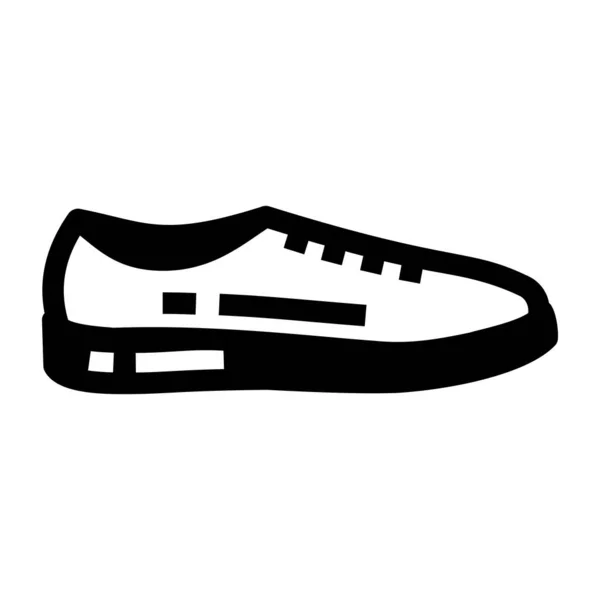 Chaussure Icône Web Illustration Simple — Image vectorielle