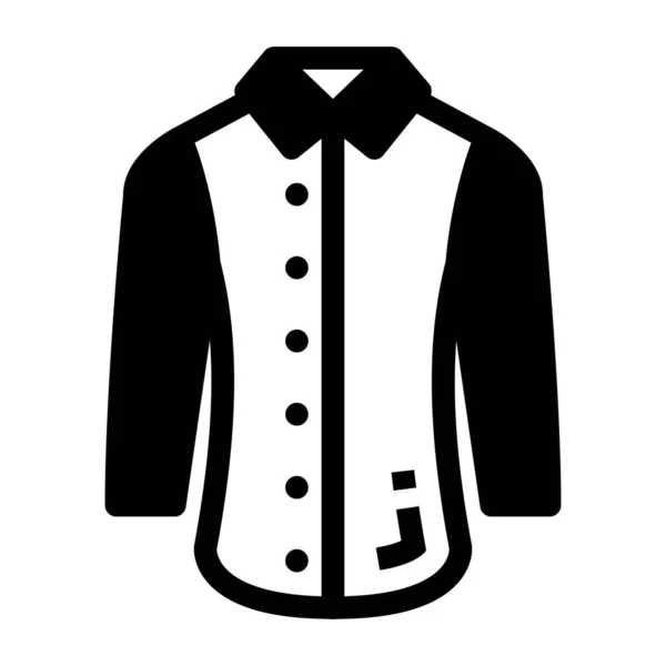 Chemise Icône Web Illustration Simple — Image vectorielle