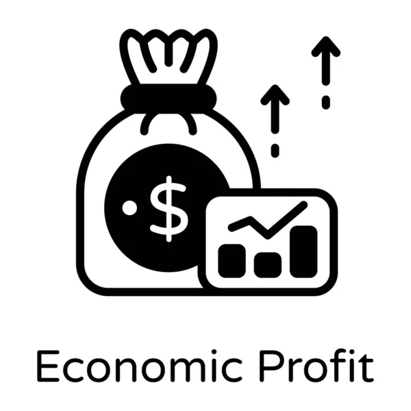 Saco Dinheiro Com Dólar Moedas — Vetor de Stock