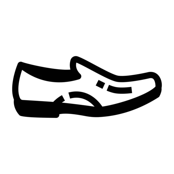 Zapatos Icono Web Ilustración Simple — Vector de stock