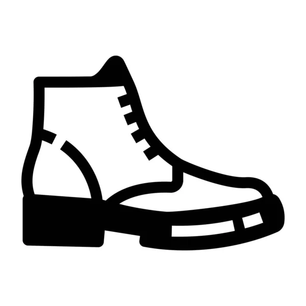 Chaussure Icône Web Illustration Simple — Image vectorielle