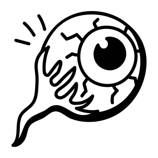 Значок Очей Начерк Ілюстрації Очей Векторні Піктограми Інтернету — стоковий вектор