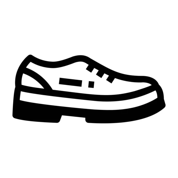 Spor Ayakkabılar Web Simgesi Basit Illüstrasyon — Stok Vektör