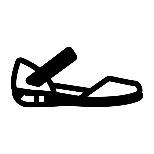 Icône Chaussure Illustration Vectorielle — Image vectorielle