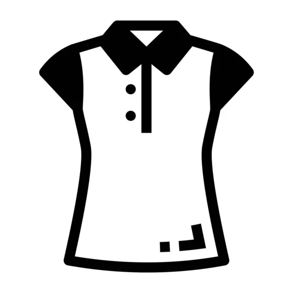 Рубашку Иконка Сайта — стоковый вектор