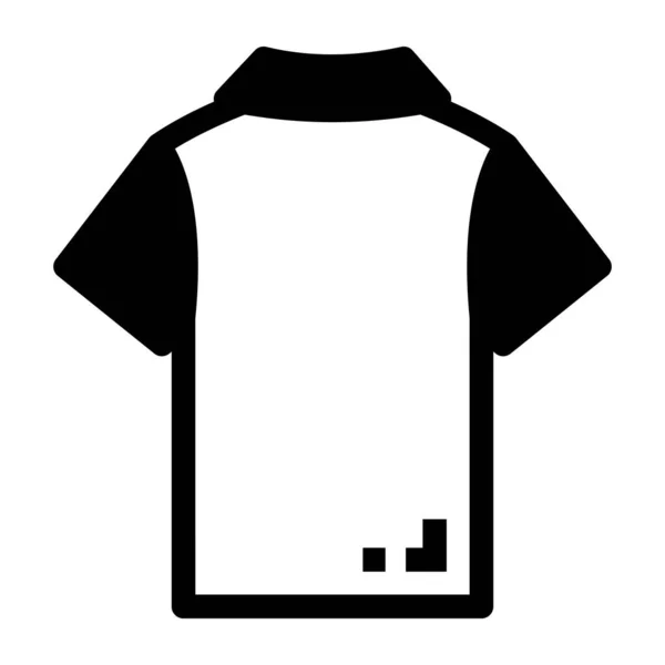 Camisa Ícone Web Ilustração Simples —  Vetores de Stock