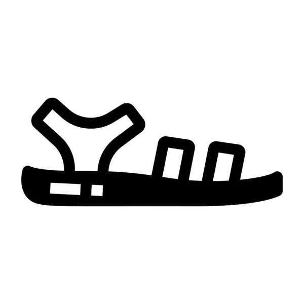 Shoe Web Icon Simple Illustration — Stock Vector