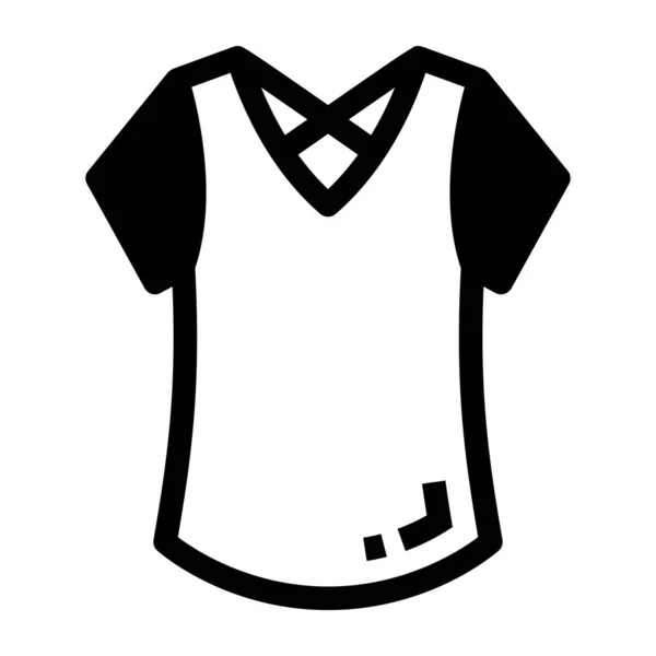 Camisa Icono Web Ilustración Simple — Archivo Imágenes Vectoriales