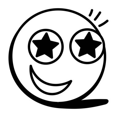 yıldız simgesi, vektör çizimi