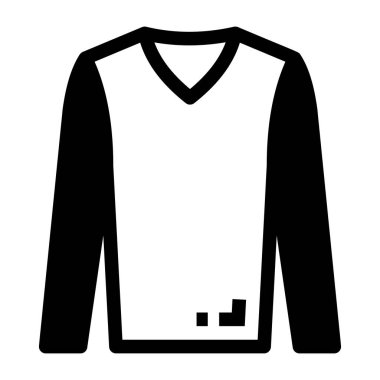 Gömlek. Web simgesi basit illüstrasyon