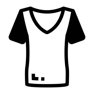 Gömlek. Web simgesi basit illüstrasyon