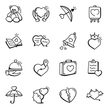 Basit simgenin vektör illüstrasyonu