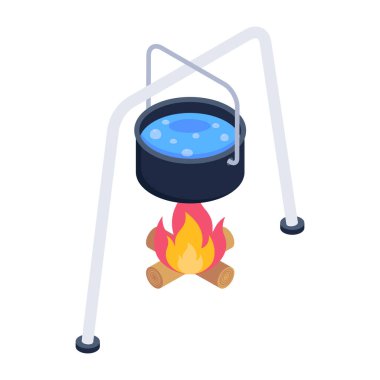 kamp, kamp, açık hava, kamp ateşi, şenlik ateşi, yemek pişirme, sıcak barbekü, gaz, soba,