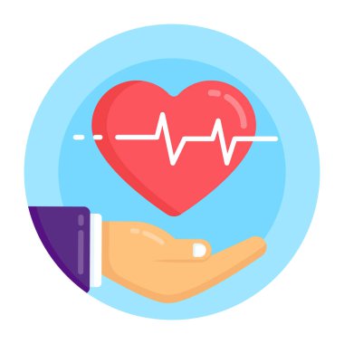 Sağlık hizmetleri ve tıbbi tema vektör çizimi