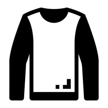 Gömlek. Web simgesi basit illüstrasyon