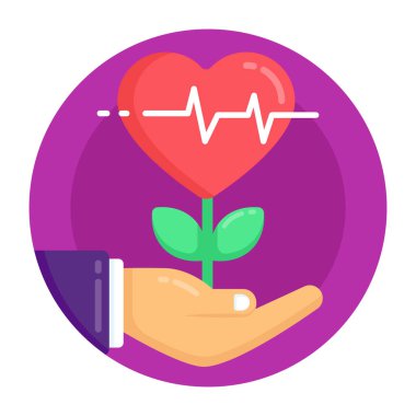 health care flat icon vector illustration design