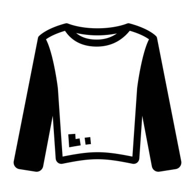 Gömlek. Web simgesi basit illüstrasyon