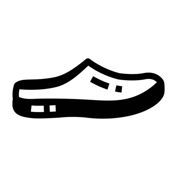 Schuh Web Symbol Einfache Illustration — Stockvektor