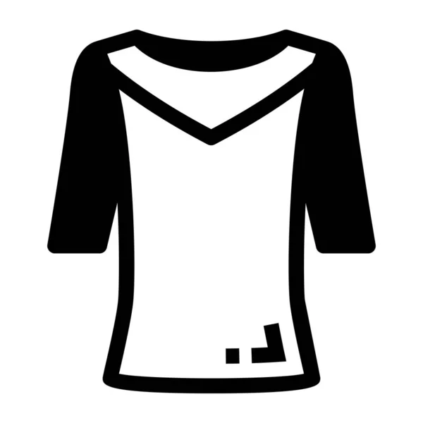 Chemise Icône Web Illustration Simple — Image vectorielle