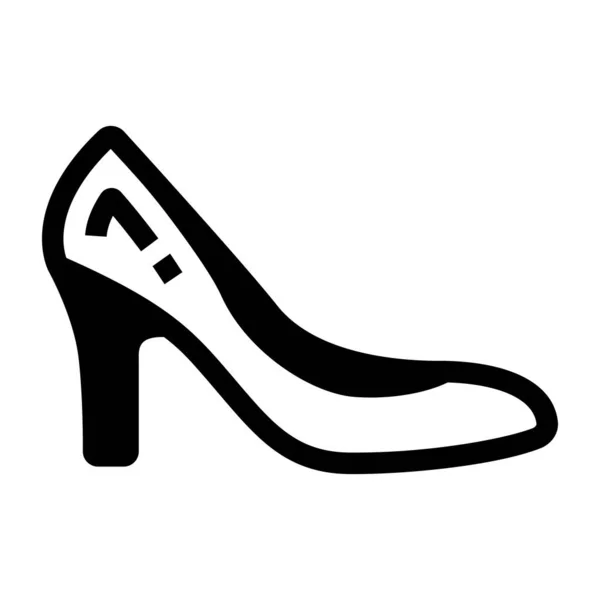 Shoe Icon Vector Illustration — Stock Vector