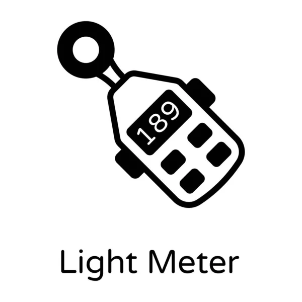 Metro Luz Icono Vector Plano — Archivo Imágenes Vectoriales