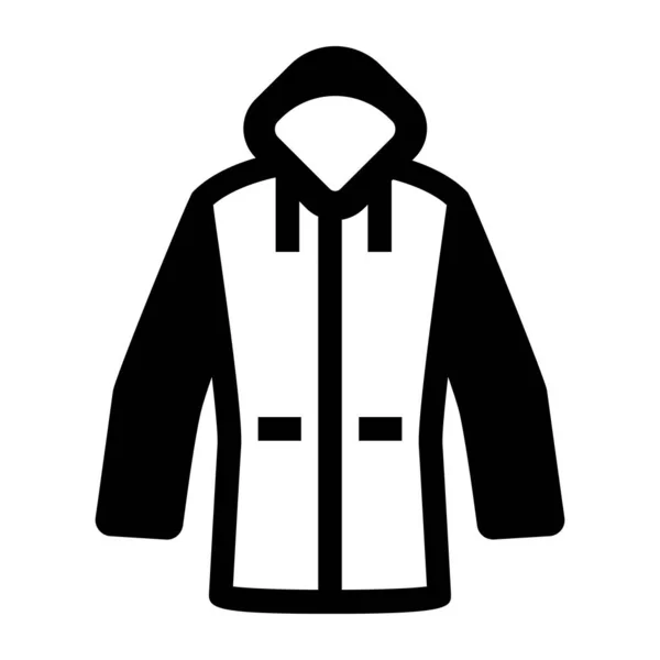 Jacke Web Symbol Einfache Illustration — Stockvektor