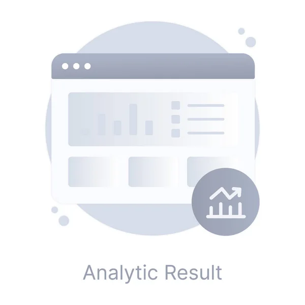 Site Web Graphique Analytique Optimisation Codage Données Statistiques Rapport Interface — Image vectorielle