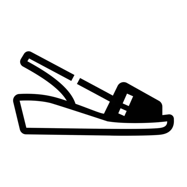 Skateboard Web Icoon Eenvoudige Illustratie — Stockvector