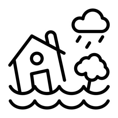 Selin doğrusal simge tasarımı