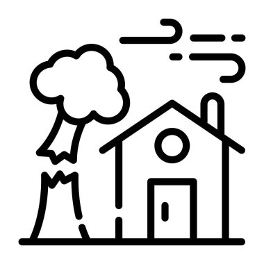 Rüzgar hasarının ana simgesini kontrol et