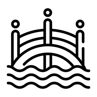 Köprünün kullanışlı bir satır simgesi