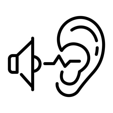 İşitme simgesine bak