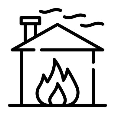 Ev ateşinin ana simgesi.