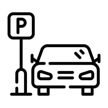 Otopark satırı düzenlenebilir simgesi