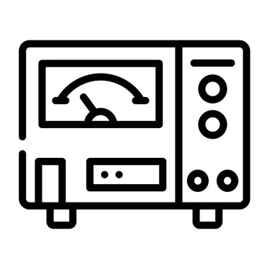 DC tedarikçisinin ana hatları simgesi