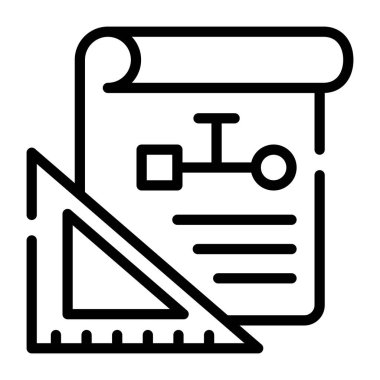 Mimarlık tasarımının bu satır simgesini al