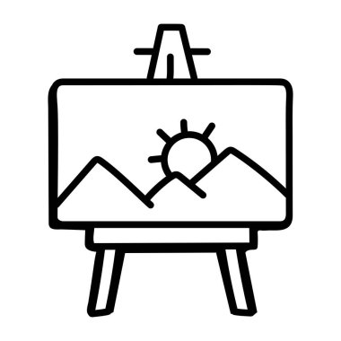 Resmin güzel bir karalama simgesi