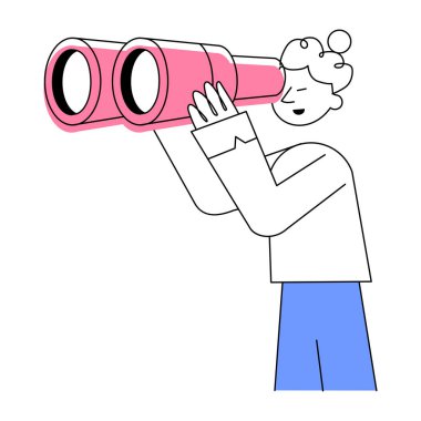 Hava tahminlerini gösteren karalama biçimi illüstrasyonu