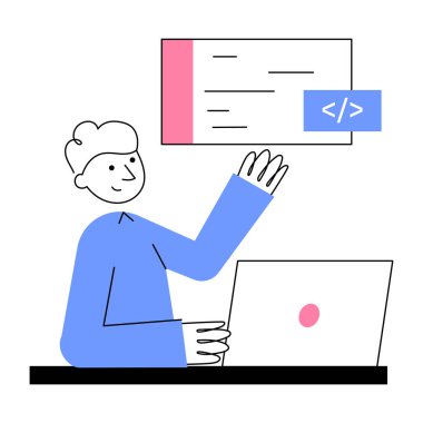 Bir çizim biçimi illüstrasyonuName