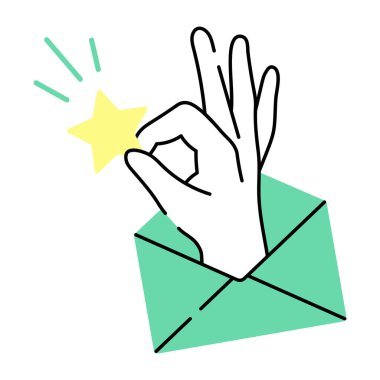 Kpi gösteren el çizimi biçim illüstrasyonuName